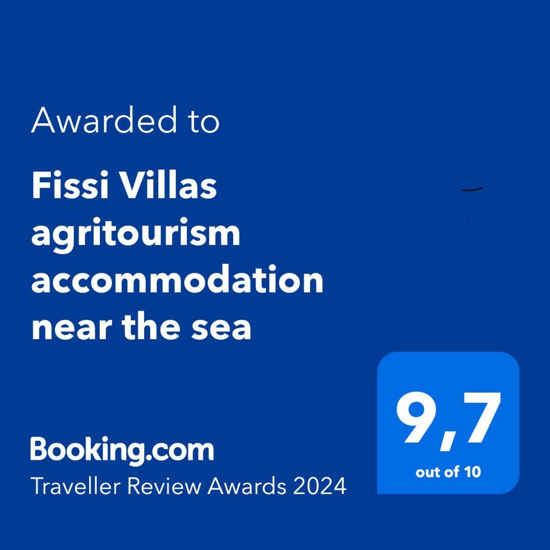 Fissi Villas Agritourism Accommodation Near The Sea Ágios Nikólaos Exterior foto